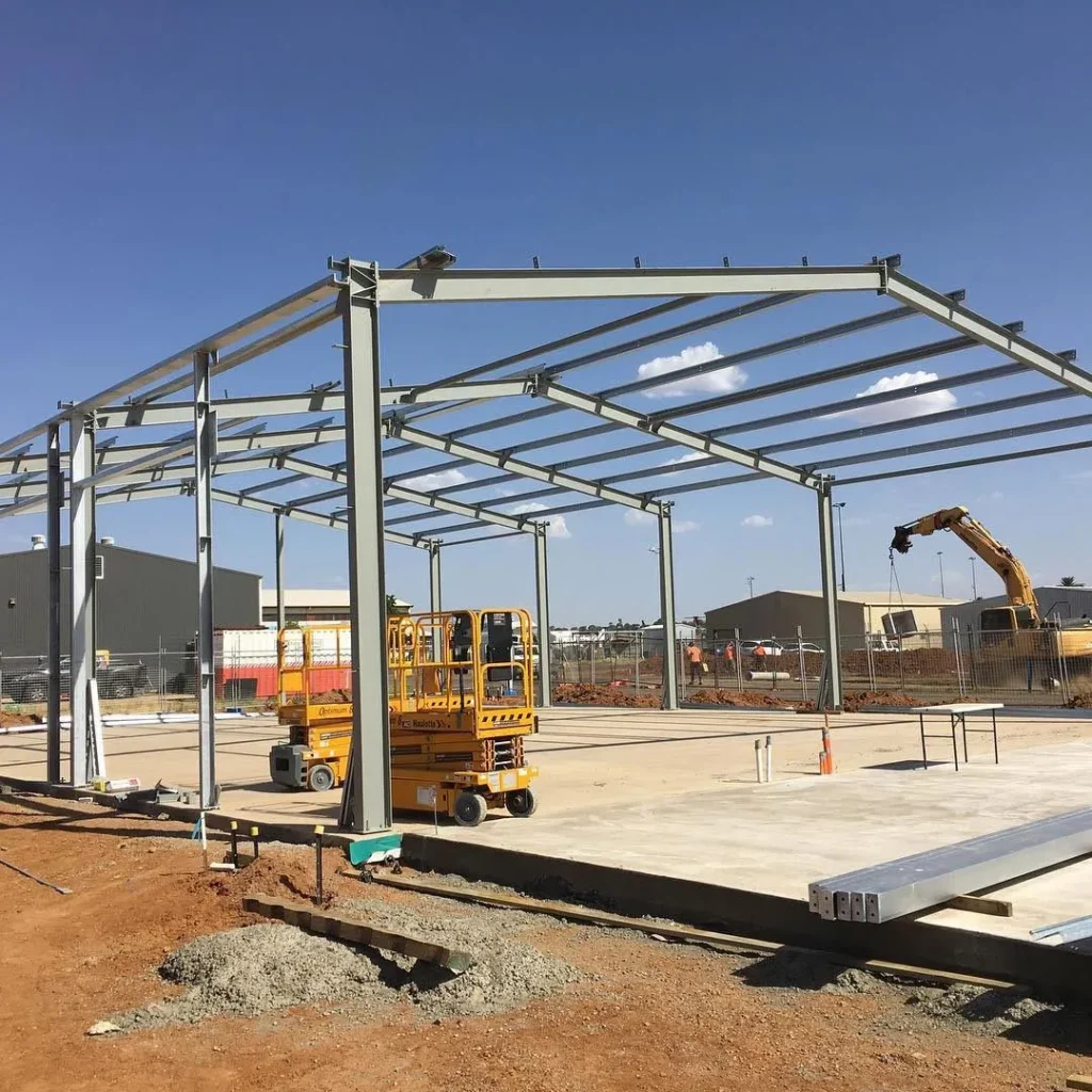 an ongoing industrial building project 1920w